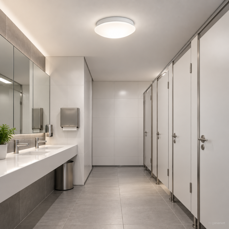 LEDVANCE SURFACE CIRCULAR 350 LED Decken- und Wandleuchte 18W 1440lm 4000K neutralweiß IP44 - Feuchtraumgeeignet